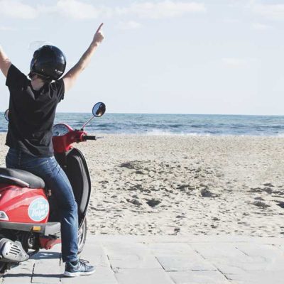Exploring Barcelona Via Scooter With City Tour Vesping